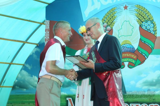 Берестовицкий район первым на Гродненщине справил «Дажынкі»