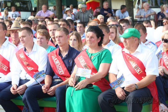 Берестовицкий район первым на Гродненщине справил «Дажынкі»