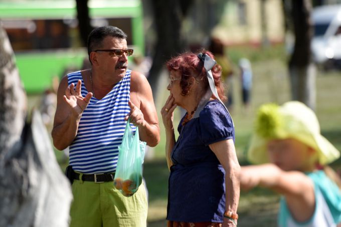 В Советском районе Яблочный Спас отметили под открытым небом