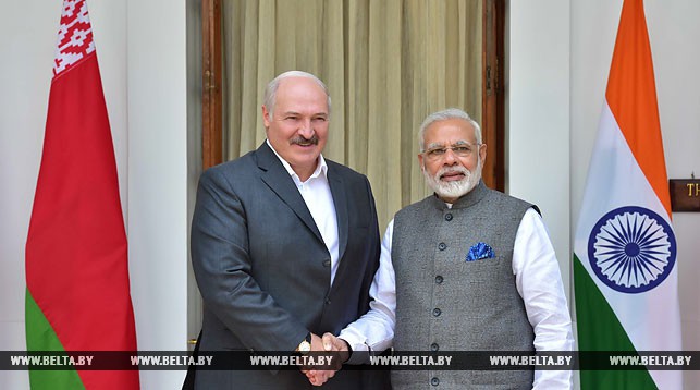 Ряд двусторонних договоренностей достигнут в ходе официального визита Александра Лукашенко в Индию
