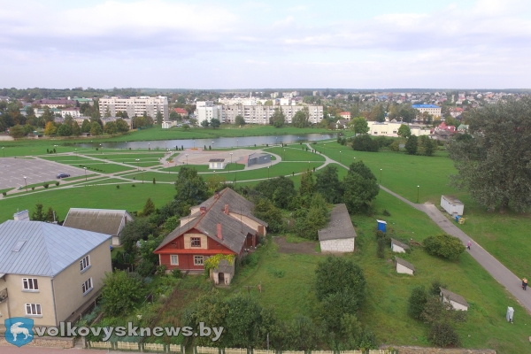 Волковыск с высоты птичьего полёта