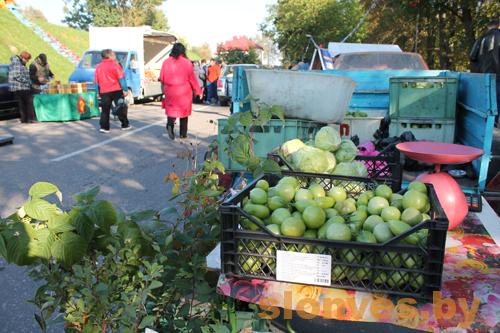 Бойкая торговля шла на выставке-ярмарке в Слониме