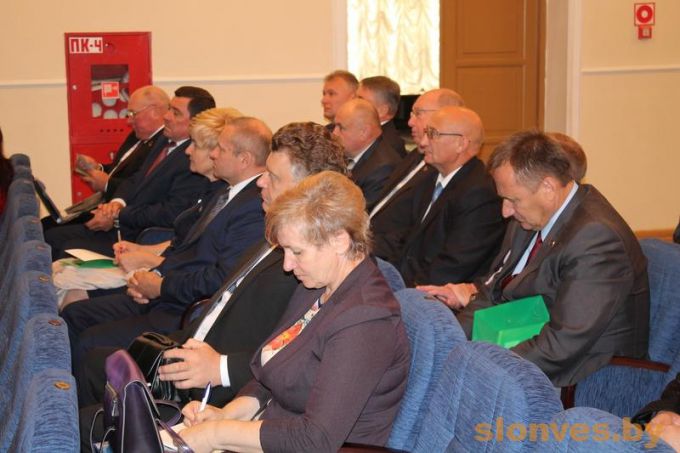 Выездное заседание президиума Гродненского областного Совета депутатов прошло в Слониме