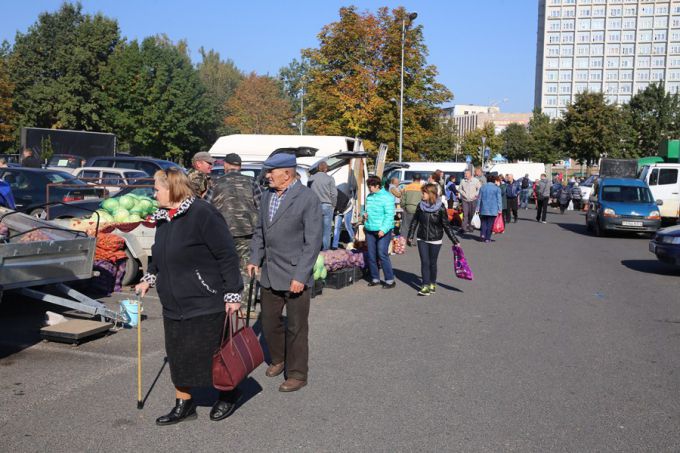 В Лиде начала работать осенняя ярмарка