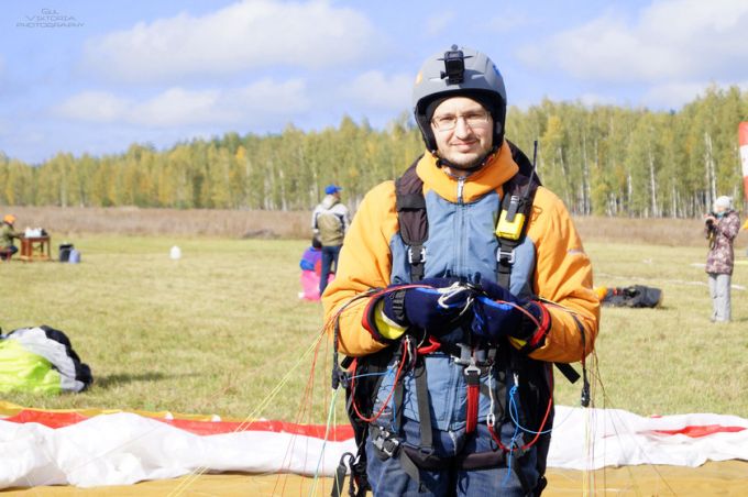 На аэродроме в Зябровке Гомельского района прошли соревнования по парапланерному спорту "Полесский десант-2017"