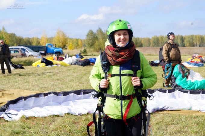 На аэродроме в Зябровке Гомельского района прошли соревнования по парапланерному спорту "Полесский десант-2017"
