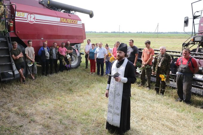 Амаль ва ўсіх гаспадарках Калінкавіцкага раёна прайшлі зажынкі