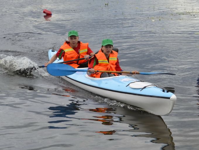 В Рогачевском районе прошел первый областной туристический слет среди 10 коллективов первой группы предприятий ЖКХ Гомельской области