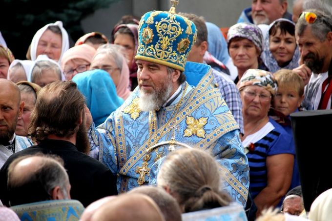 Состоялся крестный ход из Мозырского Свято-Михайловского кафедрального собора в Юровичский Свято-Рождество-Богородичный монастырь