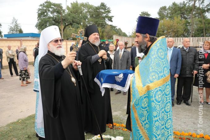 В Речице торжественно отпраздновали 145-летие со дня первого освещения Свято-Успенского собора