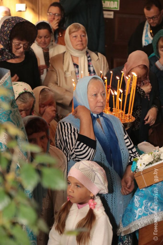 В Речице торжественно отпраздновали 145-летие со дня первого освещения Свято-Успенского собора