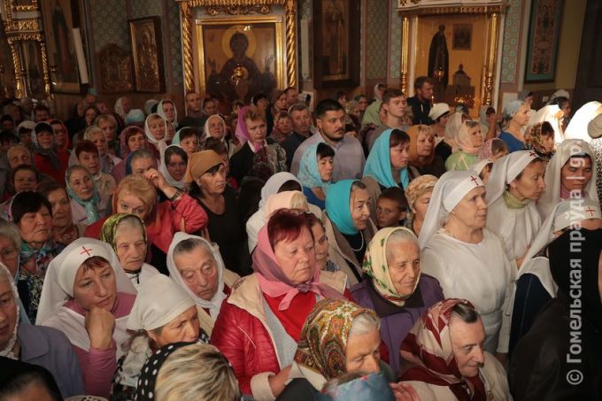 В Речице торжественно отпраздновали 145-летие со дня первого освещения Свято-Успенского собора