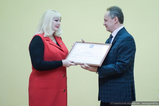 В Гомеле прошло торжественное собрание к 100-летию городского Совета депутатов