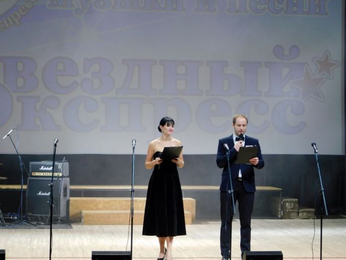 Фотофакт. В Гомель прибыл звёздный экспресс