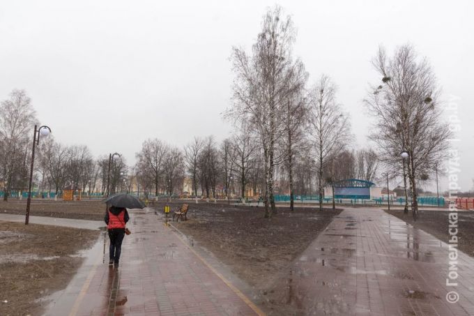 Житковичи после благоустройства значительно преобразились