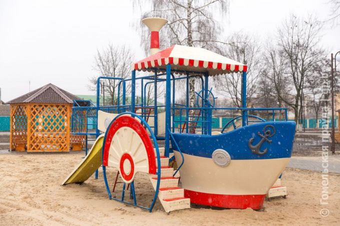 Житковичи после благоустройства значительно преобразились