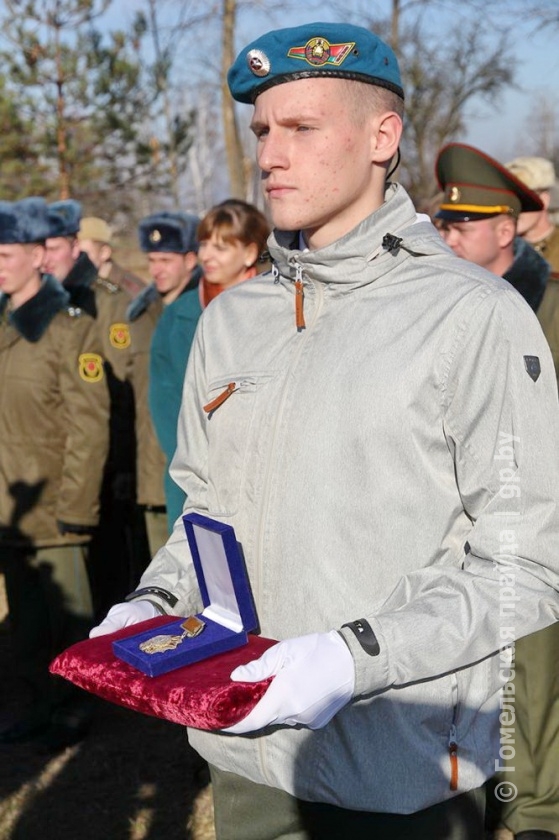 В агрогородке Домановичи с почестями предали земле останки 44 советских воинов, погибших в годы Великой Отечественной войны